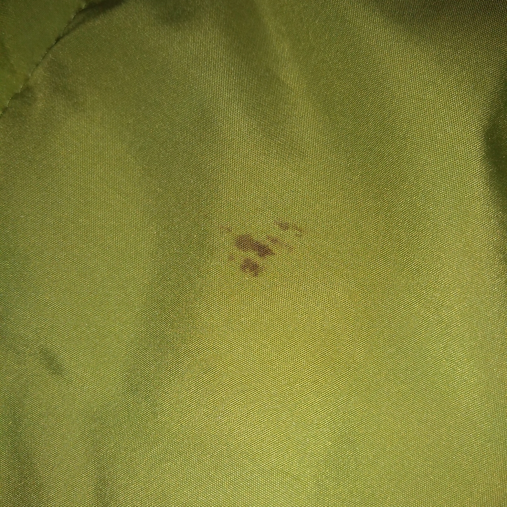 Jones New York Green Studio Puffer Winter Jacket with Fur Trim Hood, Siz… - Picture 15 of 16